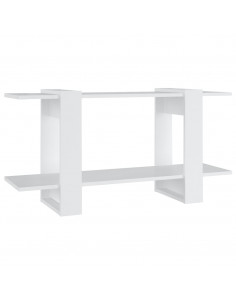 Libreria Bianca 100x30x51 cm in Legno Multistrato 2