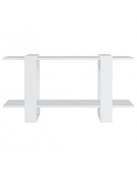 Libreria Bianca 100x30x51 cm in Legno Multistrato