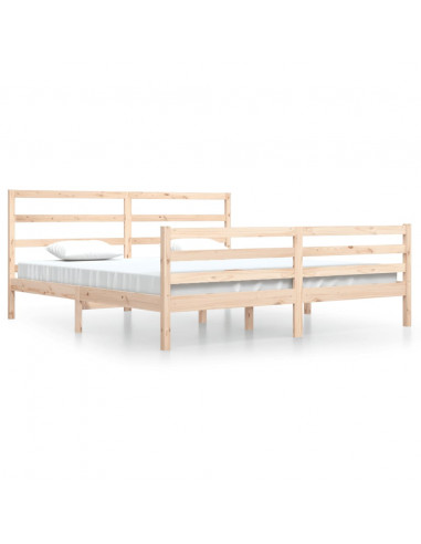 Giroletto in Legno Massello di Pino 200x200 cm