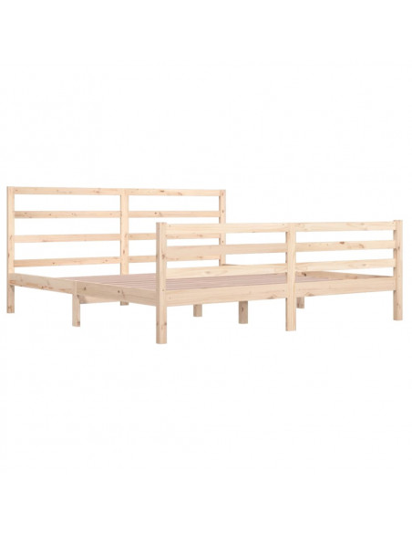 Giroletto in Legno Massello di Pino 200x200 cm