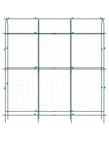 Traliccio Giardino per Rampicanti Telaio U 181x31x182,5 Acciaio