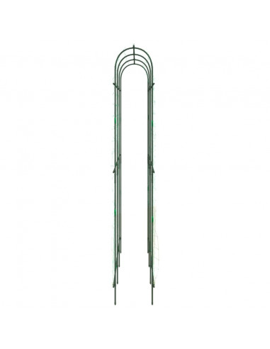 Traliccio Giardino per Rampicanti Telaio U 181x31x182,5 Acciaio