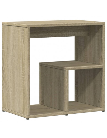 Tavolini Rovere Sonoma 2 pz 50x30x50 cm in Legno Multistrato