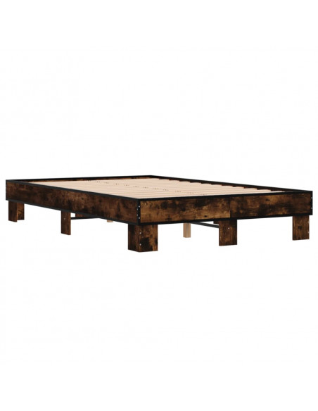 Giroletto Rovere Fumo 135x190 cm in Legno Multistrato Metallo