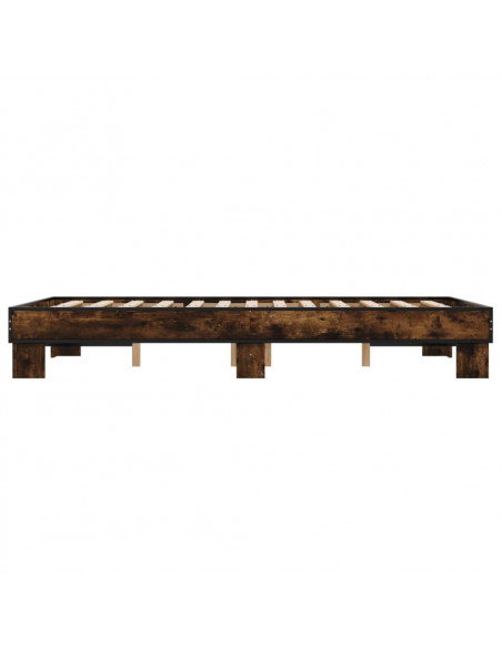 Giroletto Rovere Fumo 135x190 cm in Legno Multistrato Metallo