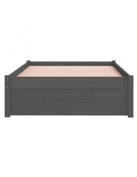 Giroletto Grigio in Legno Massello 90x200 cm