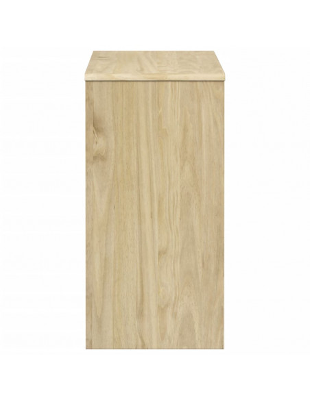 Tavolo Consolle SAUDA Rovere 89,5x36,5x73cm Legno Massello Pino