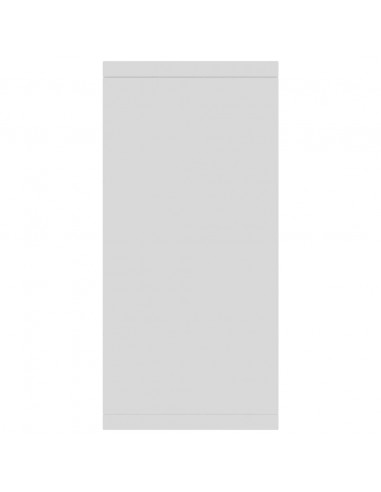 Credenza Bianca 88x30x65 cm in Legno Multistrato