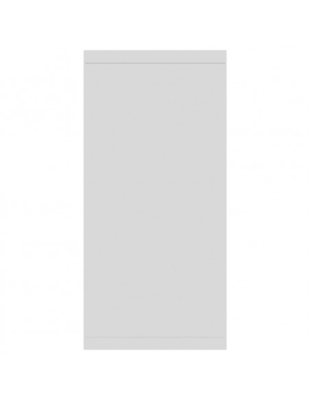 Credenza Bianca 88x30x65 cm in Legno Multistrato