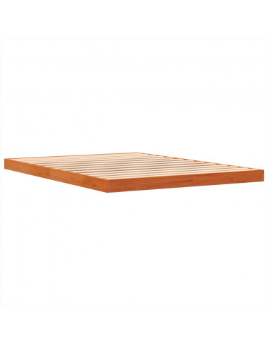 Giroletto Marrone Cera 140x190 cm in Legno Massello di Pino