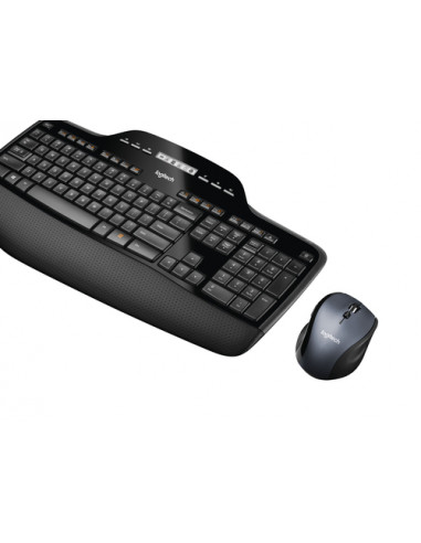 Logitech MK710 Performance tastiera Mouse incluso Casa RF Wireless QWERTY US International Nero