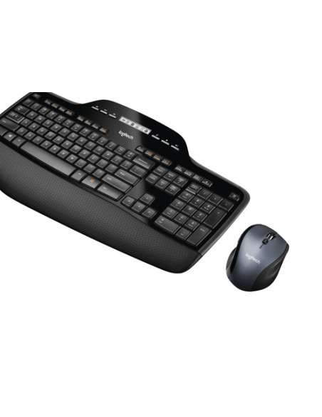 Logitech MK710 Performance tastiera Mouse incluso Casa RF Wireless QWERTY US International Nero