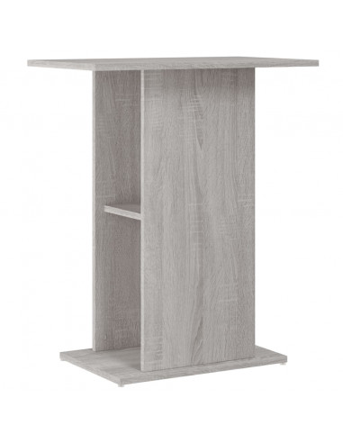 Supporto per Acquario 60,5x36x72,5 cm Multistrato Grigio Sonoma