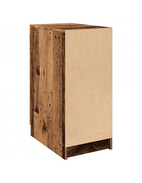 Scrivania Legno Antico 33x50x75 cm in Truciolato