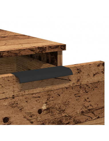 Scrivania Legno Antico 33x50x75 cm in Truciolato