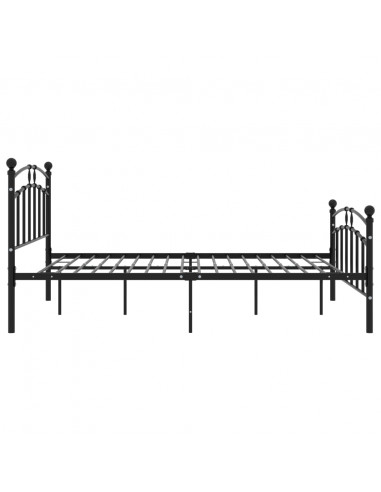 Giroletto Nero in Metallo 200x200 cm