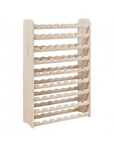 Portavini 72,5x25x111,5 cm in Legno Massello di Pino