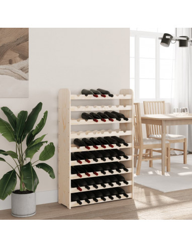Portavini 72,5x25x111,5 cm in Legno Massello di Pino