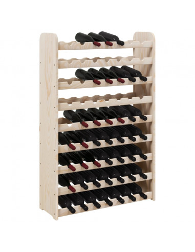 Portavini 72,5x25x111,5 cm in Legno Massello di Pino