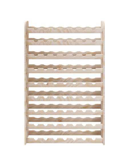 Portavini 72,5x25x111,5 cm in Legno Massello di Pino