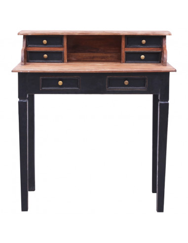 Scrivania con Cassetti 90x50x101 cm Legno Massello di Recupero