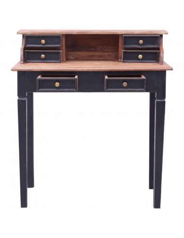 Scrivania con Cassetti 90x50x101 cm Legno Massello di Recupero