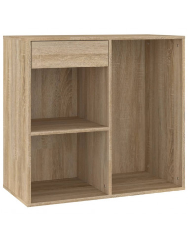 Armadietto Cosmetici Rovere Sonoma 80x40x75cm Legno Multistrato