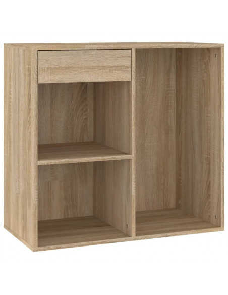Armadietto Cosmetici Rovere Sonoma 80x40x75cm Legno Multistrato