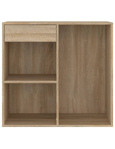 Armadietto Cosmetici Rovere Sonoma 80x40x75cm Legno Multistrato