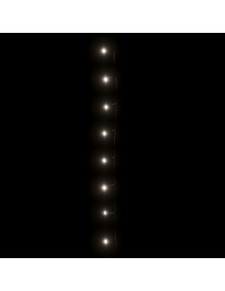 Stringa di Luci 600 LED Interno Esterno IP44 60m Bianca Fredda