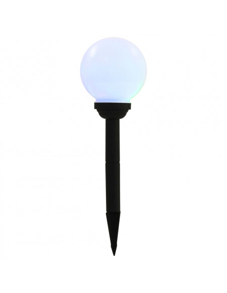 Lampade Solari da Esterno 8 pz LED Sferiche 15 cm RGB
