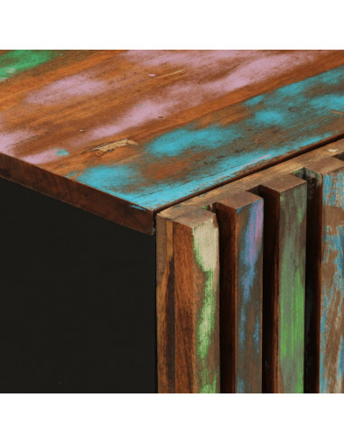 Credenza 60x34x75 cm in Legno Massello di Acacia