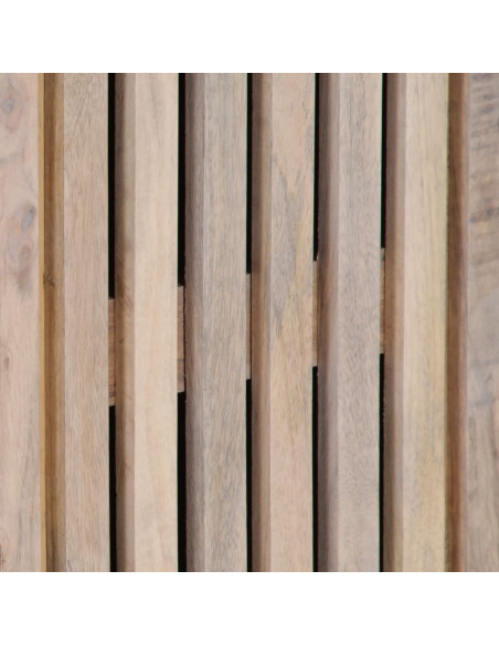 Credenza 60x34x75 cm in Legno Massello di Mango