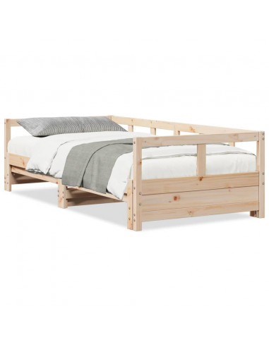 Dormeuse senza Materasso 80x200 cm in Legno Massello di Pino