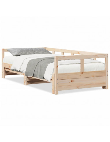 Dormeuse senza Materasso 90x200 cm in Legno Massello di Pino