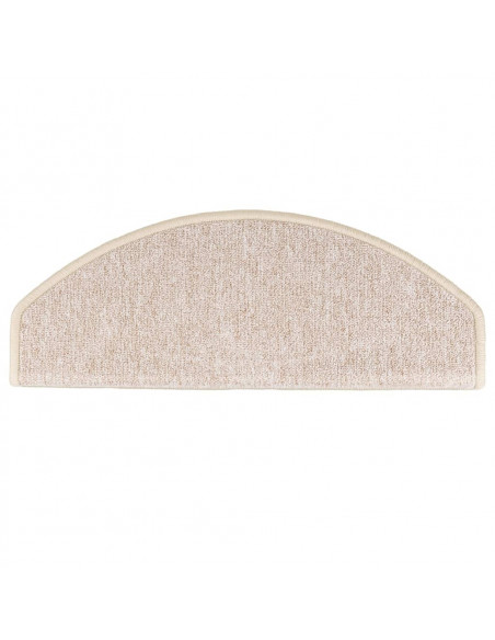Tappetini per Scale 10 pz 65x24x4 cm Tortora