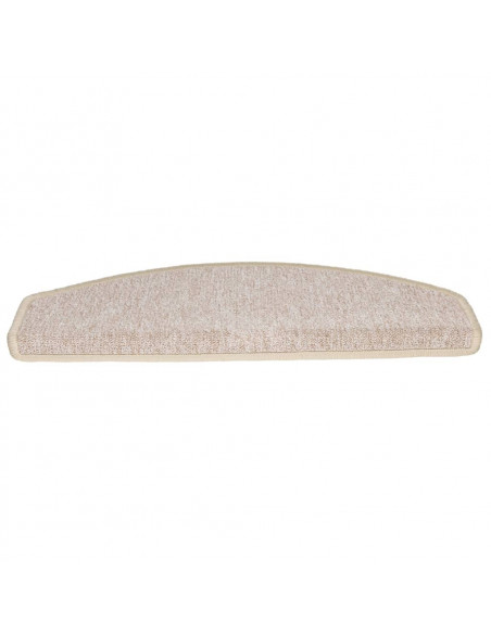 Tappetini per Scale 10 pz 65x24x4 cm Tortora
