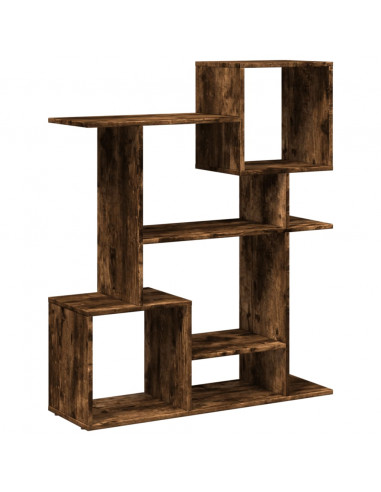 Libreria Divisorio Rovere Fumo 92x29x112 cm in Truciolato