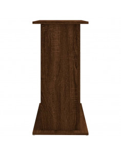 Supporto Acquario 81x36x73 cm Legno Multistrato Rovere Marrone 2