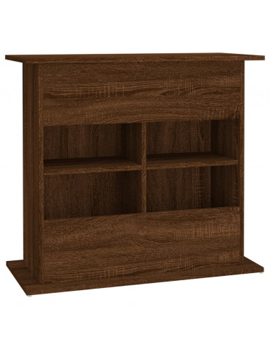 Supporto Acquario 81x36x73 cm Legno Multistrato Rovere Marrone