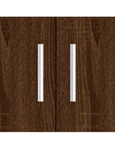 Supporto Acquario 81x36x73 cm Legno Multistrato Rovere Marrone