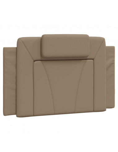 Letto con Materasso Cappuccino 80x200 cm Similpelle