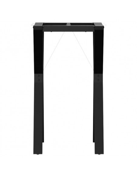 Telaio Gambe a Y per Tavolo da Pranzo 40x40x73 cm in Ghisa