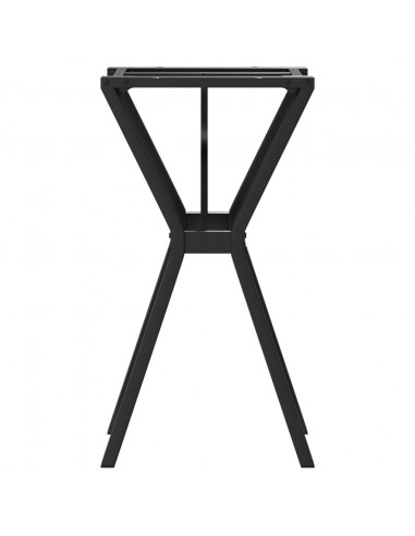 Telaio Gambe a Y per Tavolo da Pranzo 40x40x73 cm in Ghisa