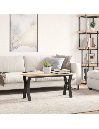 Telaio Gambe a Y per Tavolino da Salotto 90x30x43 cm in Ghisa