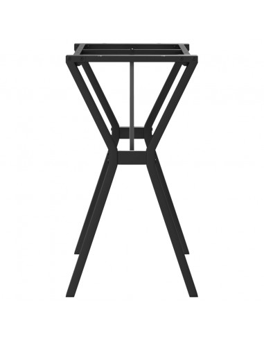 Telaio Gambe a Y per Tavolo da Pranzo 80x40x73 cm in Ghisa