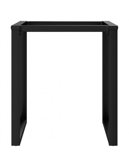 Telaio Gambe a O per Tavolo da Pranzo 60x60x73 cm in Ghisa