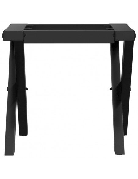 Telaio Gambe a X per Tavolino da Salotto 30x30x33 cm in Ghisa