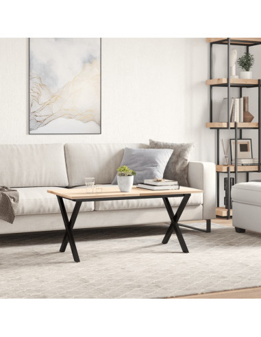 Telaio Gambe a X per Tavolino da Salotto 90x30x43 cm in Ghisa