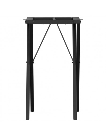 Telaio Gambe a X per Tavolo da Pranzo 40x40x73 cm in Ghisa